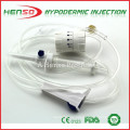 Henso Desechable IV Infusión Set con regulador de flujo